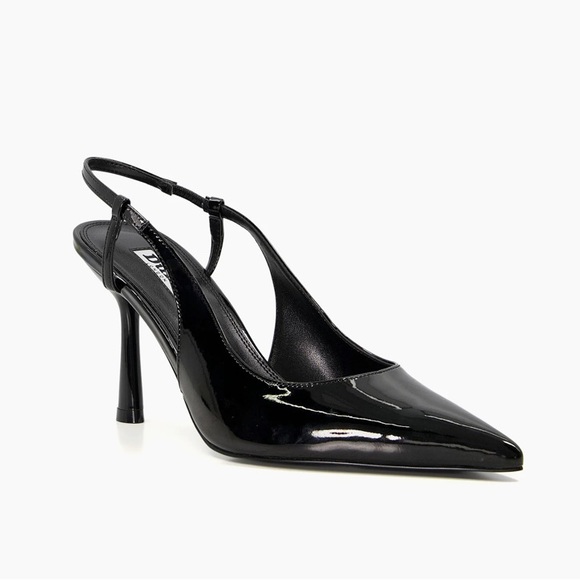 Black pointed toe heels - Picture 1 of 3